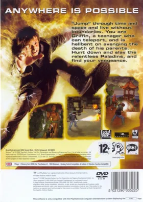 Jumper - Griffin's Story box cover back